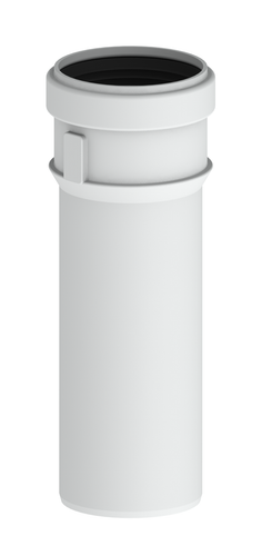 BURGERHOUT SAFE PP PIJP 80X250MM