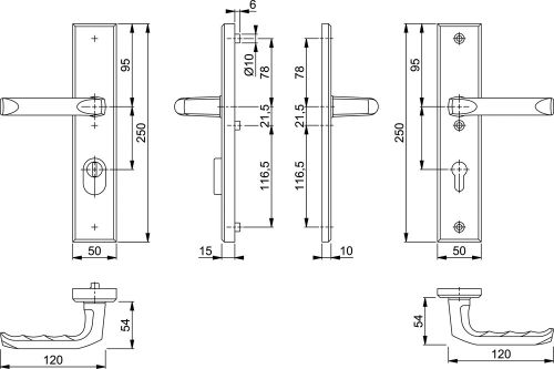 HOPPE LONDON KRUK/KRUK PC55 F1 SKG***