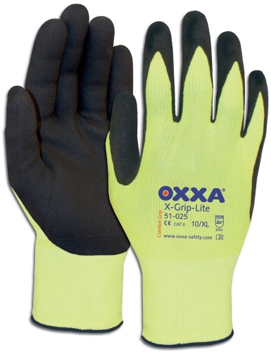 OXXA Premium HANDSCHOEN OXXA X-GRIP-LITE GE/ZW MT 9