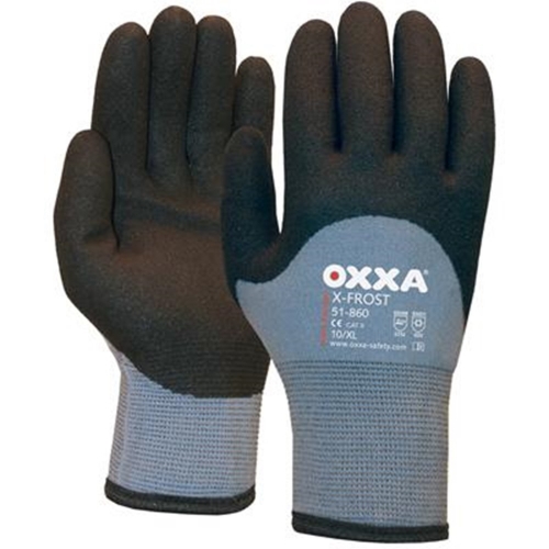 OXXA Premium HANDSCHOEN OXXA X-FROST GR/ZW MT 8
