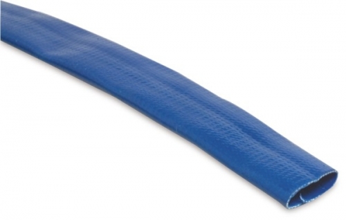 HYDRO-S Hydro-S Plat oprolbare slang PVC 51 mm 6bar blauw 100m