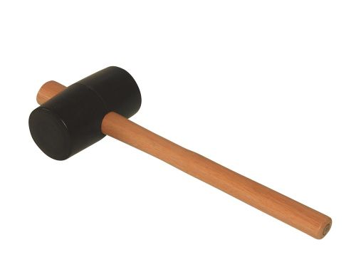 SUPER PROF RUBBER HAMER VLAK ZWART 90MM
