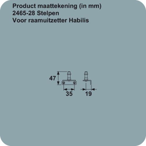 AXA RVS STELPEN TYPE 28 47 X 35MM HABILIS