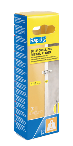 RAPID GIPSPLAATPLUGGEN M4X35 10ST