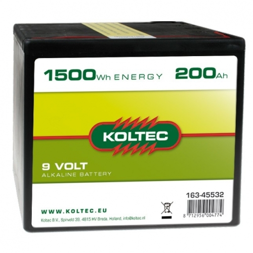 KOLTEC BATTERY 9 VOLT - 1500 WH