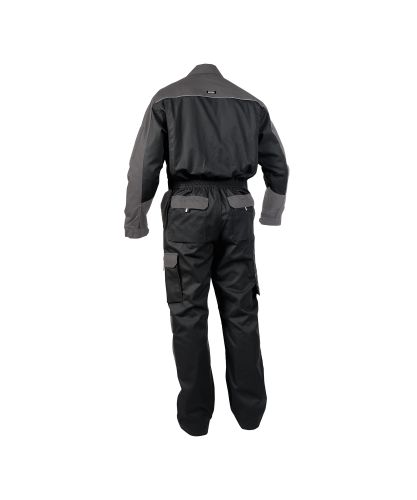 DASSY OVERALL CANNES ZWART/GRIJS S