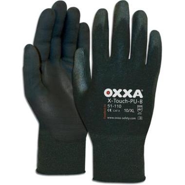 OXXA Premium HANDSCHOEN X-TOUCH PU-B ZWART MAAT 10