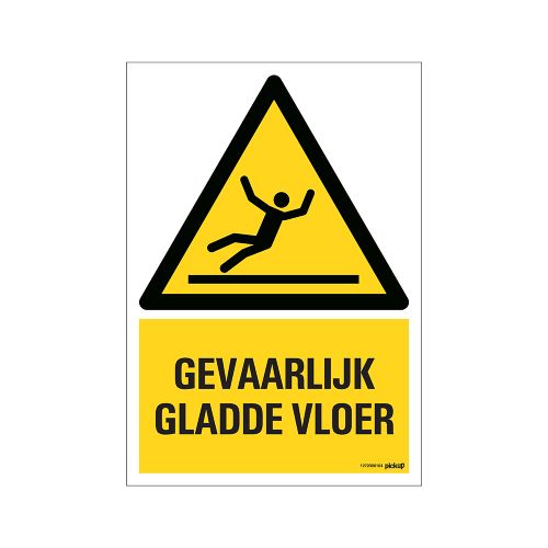 PICKUP INTERNATIONAL BORD GEVAARLIJK GLADDE VLOER 230X330MM
