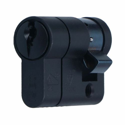  CILINDER S7 30/30 ZWART 2 GELIJKSL