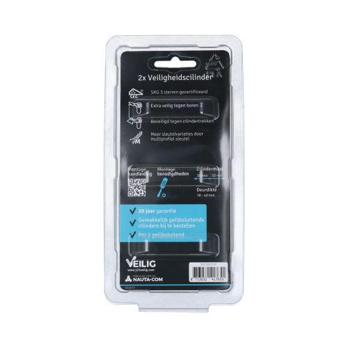  CILINDER S7 30/30 VERNIKKELD 2 GELIJKSLU