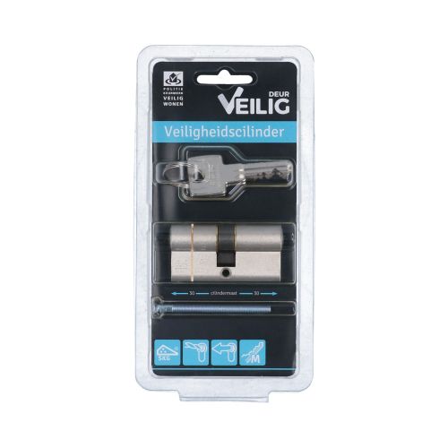  CILINDER S7 30/30 VERNIKKELD