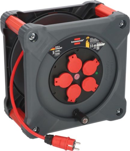 BRENNENSTUHL PROFESSIONAL BOUWPLAATS CUBE KA 3210 5 33MTR 5-VOUDIG IP44 H07BQ-F 3X2.5