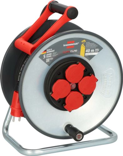 BRENNENSTUHL PROFESSIONAL STEELCORE KABELHASPEL SC 4100 40M IP44 H07RN-F 3X1.5