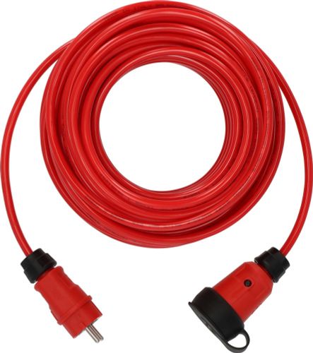 BRENNENSTUHL PROFESSIONAL VERLENGSNOER VQ 2100 IP44 25MTR ROOD H07BQ-F 3X1,5