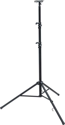 BRENNENSTUHL BOUWSTATIEF TELESCOPISCH ST 302 ZWART MET DWARSBALK