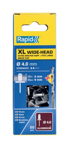 RAPID BLINDKLINKNAGELS XL 4X12M 50ST