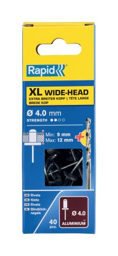 RAPID BLINDKLINKNAGELS XL 4X16M 40ST