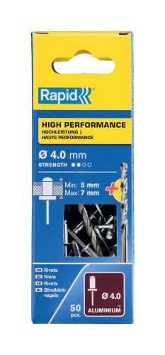 RAPID BLINDKLINKNAGELS H.P. 4X10MM 50ST
