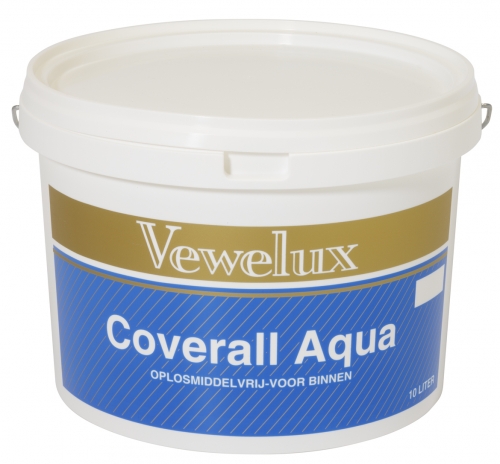 VEWELUX COVERALL AQUA 10 LTR WIT