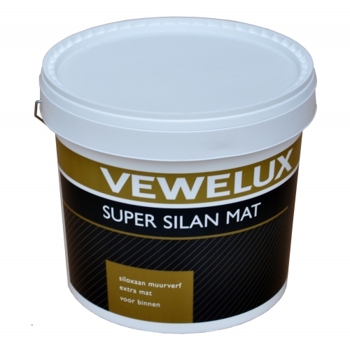 VEWELUX SUPERMAT SILAN 10 LTR WIT
