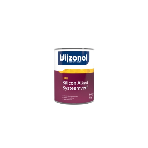 WIJZONOL LBH SILICON SYSTEEMVERF BASIS WIT 1 LTR