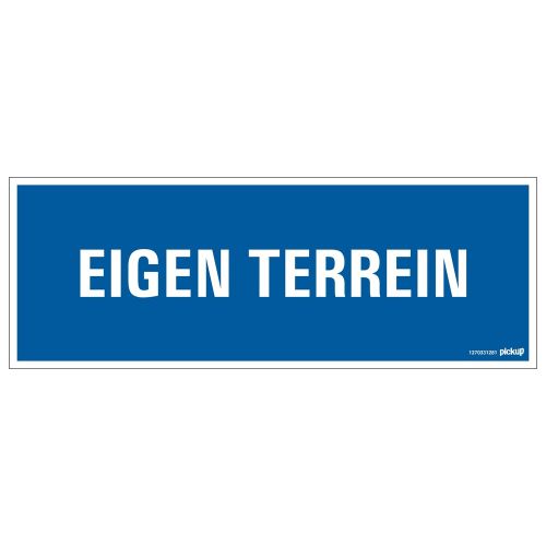 PICKUP INTERNATIONAL BORD 33X12CM EIGEN TEREIN