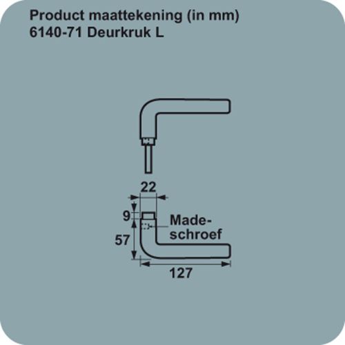 AXA DEURKRUK 6140 TYPE 