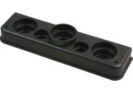 ABB INSTALLATIEDOZEN EN –KASTEN HAF INZETSTUK ZWART