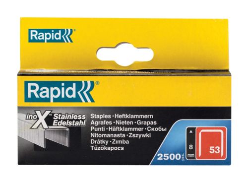 RAPID NIETEN 53/8MM RVS 2500ST