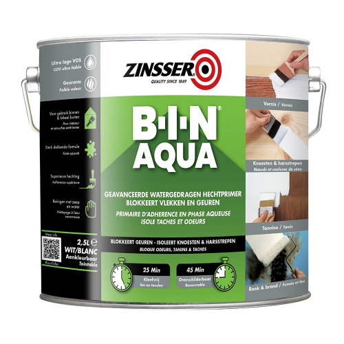 ZINSSER® ZINSSER BIN AQUA WIT 2,5 LTR ISO