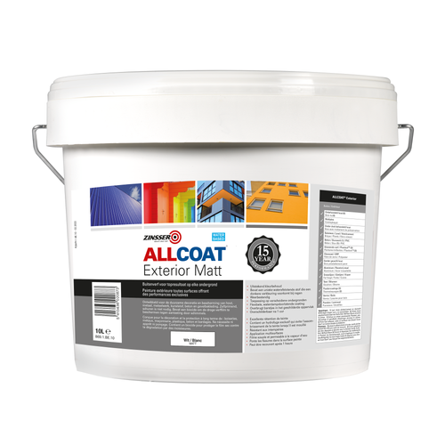 ZINSSER® ALLCOAT TR EXTERIOR 9.3L TRANSPA