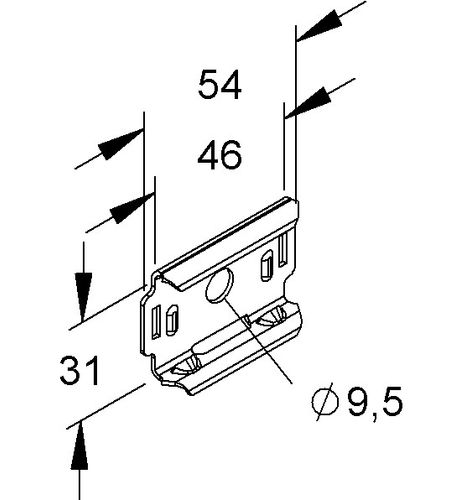 Niedax Group 168560 CTMC 25/50F MULTICLIP