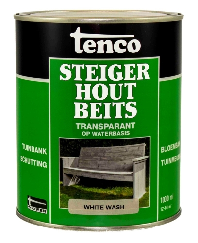 TENCO STEIGERHOUT BEITS WHITE WASH 1 LTR