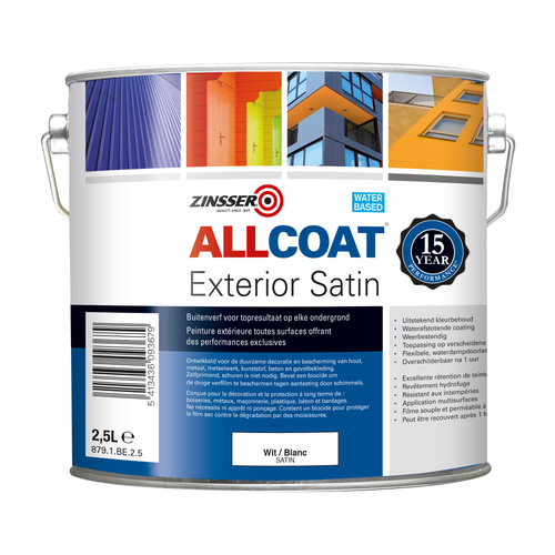 ZINSSER® ALLCOAT BS TR EXTERIOR SATIN 2.5L