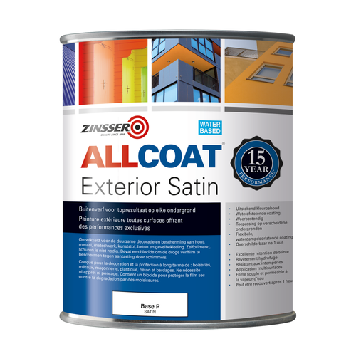 ZINSSER® ALLCOAT BS P EXTERIOR SATIN 1L
