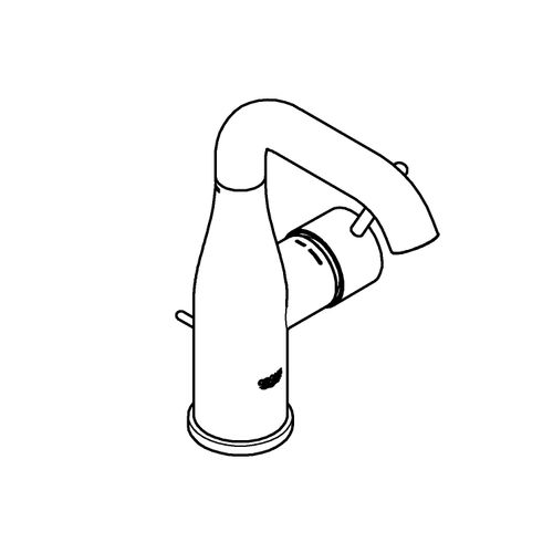 GROHE ESSENZE M-SIZE WASTAFELMENGKRAAN