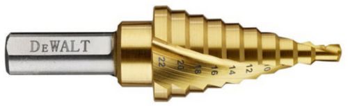 DEWALT TRAPPENBOOR TITANIUM 4-22MM