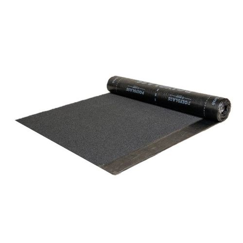  POLYBASE DAKLEER ZWARTE LEISLAG 5X1M