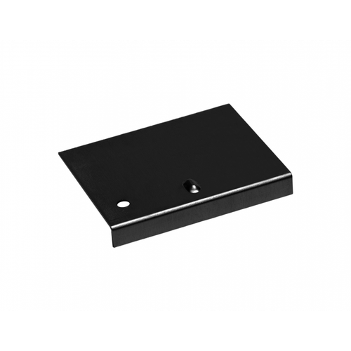  DAKTRIM VERBINDING 45MM ZWART RAL9005