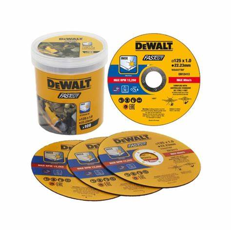 DEWALT SLIJPSCHIJF 125X1MM 100ST