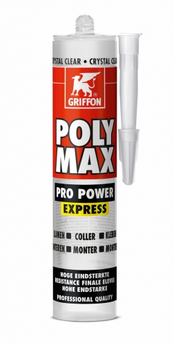 GRIFFON POLYMAX PRO POWER EXPRESS CRYSTAL CLEAR