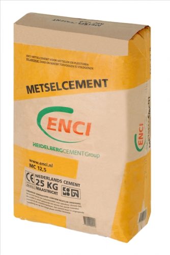 ENCI METSELCEMENT MC 12.5 ZAK 25 KG