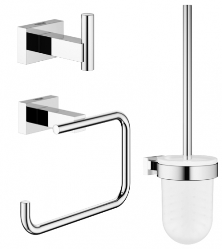 GROHE ESSENTIALS CUBE ACCESSOIRE SET 3-IN-1