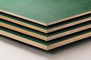  EENZIJDIGE ANTI-SLIP PLAAT GROEN 18MM X 1250MM X 2500MM