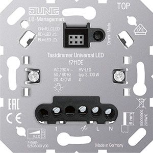 JUNG TASTDIMMER UNIV. LED BASISELEM.