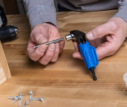  KREG HAAKSE BITHOUDER MET 1/4 AANSL.