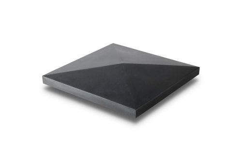  ZWART BASALT PENANTAFDEKKER 400X400X60MM