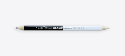 PICA 546/24 POTLOOD BLACK & WHITE