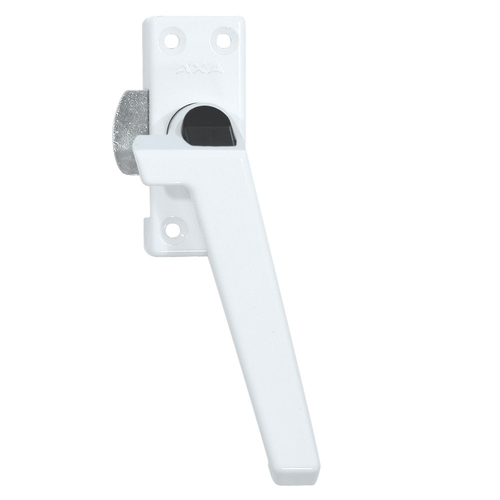 AXA ZAMAC WIT GELAKTE RAAMSLUITING RECHTS PLAT MET NOK