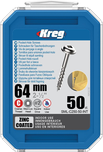  KREG PH SCHROEF 64MM VERZINKT (50ST)